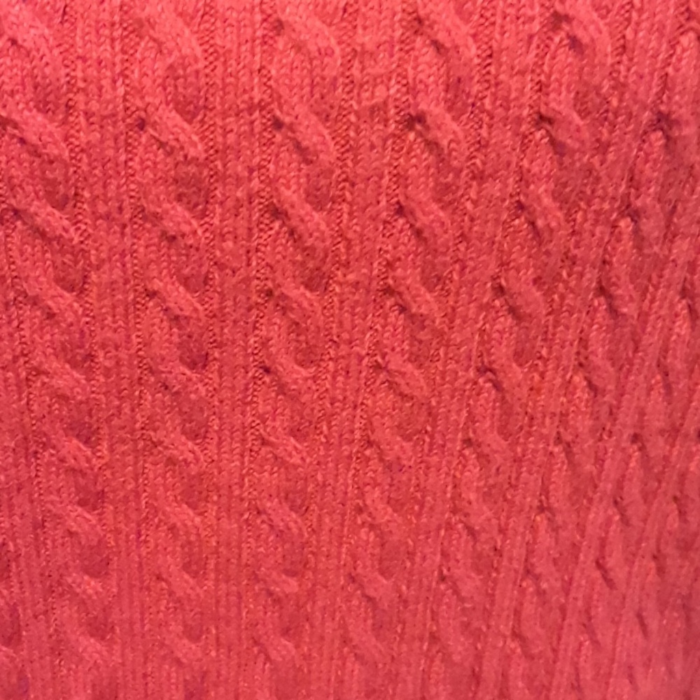 Cableknit sleeveless sweater/vest, size M - Picture 2 of 4